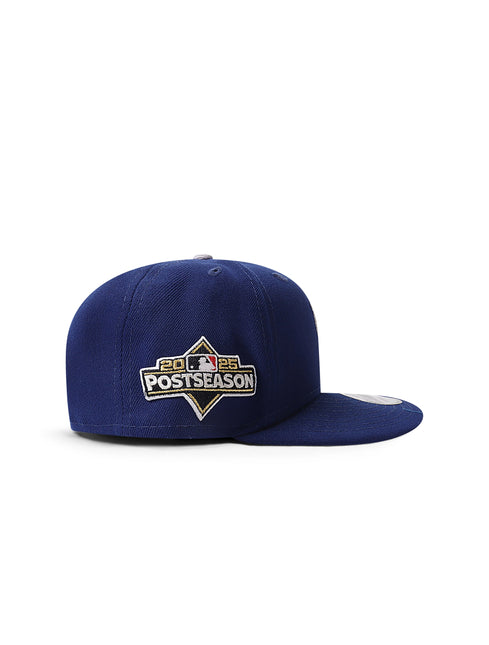 New Era 950 LA Dodgers Post Season 2025 Snapback - Blue - Denim Exchange
