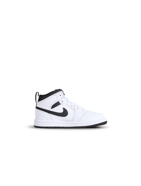 AIR JORDAN (TD) 1 MID - WHITE/BLACK AIR JORDAN