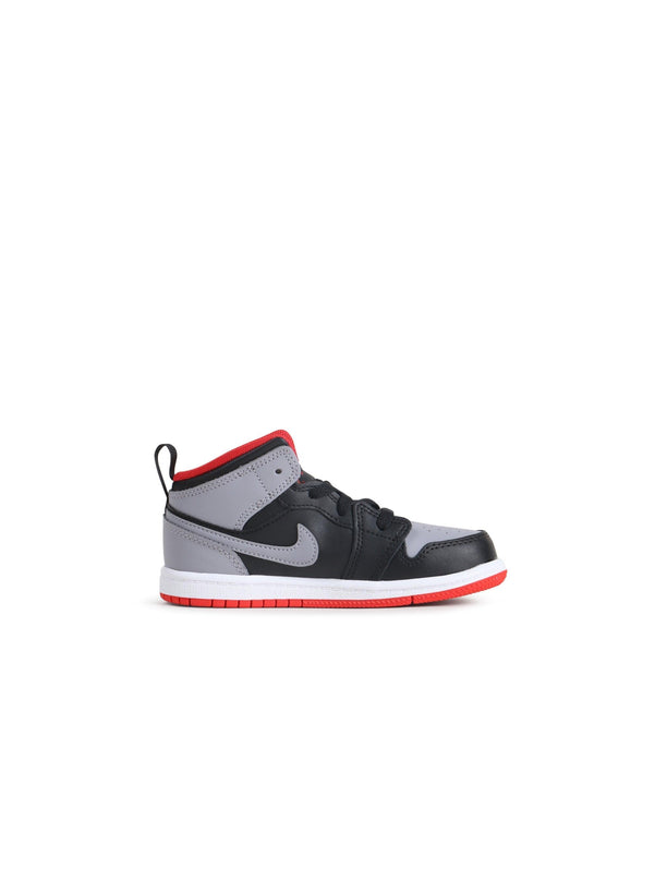 AIR JORDAN (PS) 1 MID - BLACK CEMENT GREY AIR JORDAN