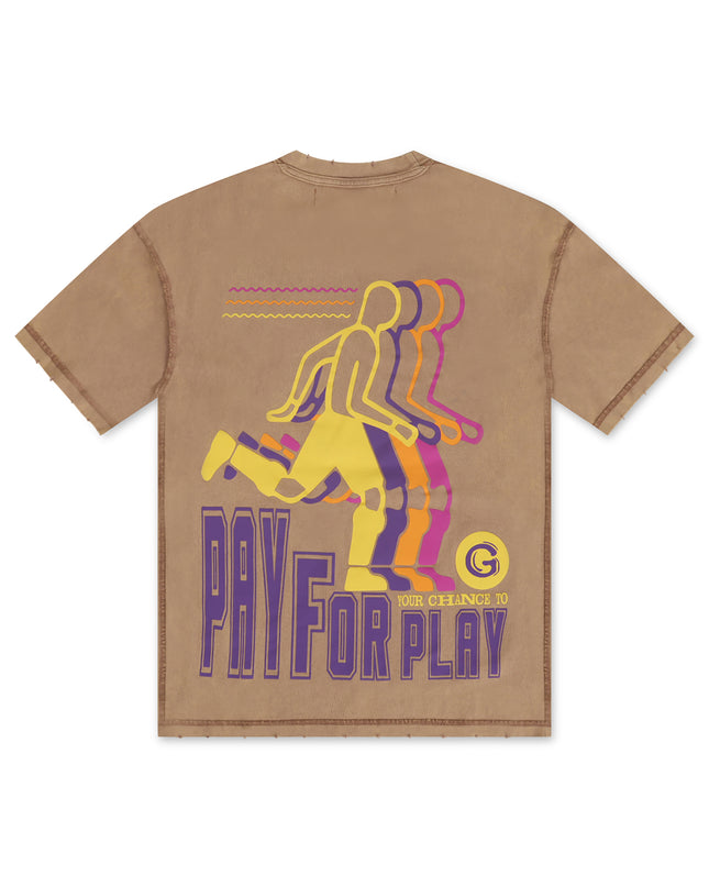GALA ORIGINAL PAY FOR PLAY TEE - SEPIA VINTAGE