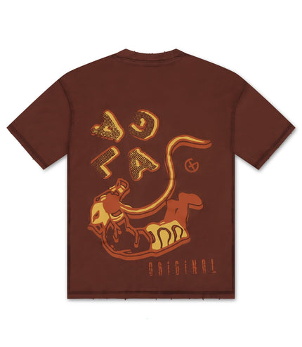 GALA ORIGINAL MYSTERIO TEE - CHOCOLATE VINTAGE GALA ORIGINAL