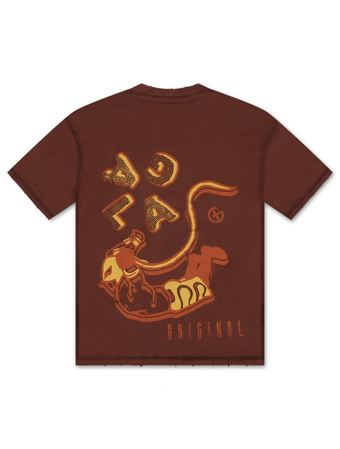 GALA ORIGINAL MYSTERIO TEE - CHOCOLATE VINTAGE GALA ORIGINAL