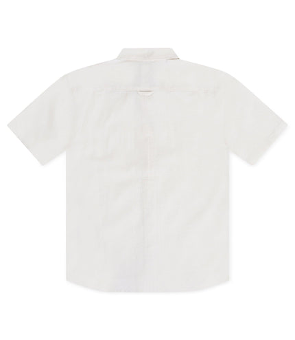 NIKE MENS SEERSUCKER BUTTON DOWN SHIRT - PHANTOM NIKE