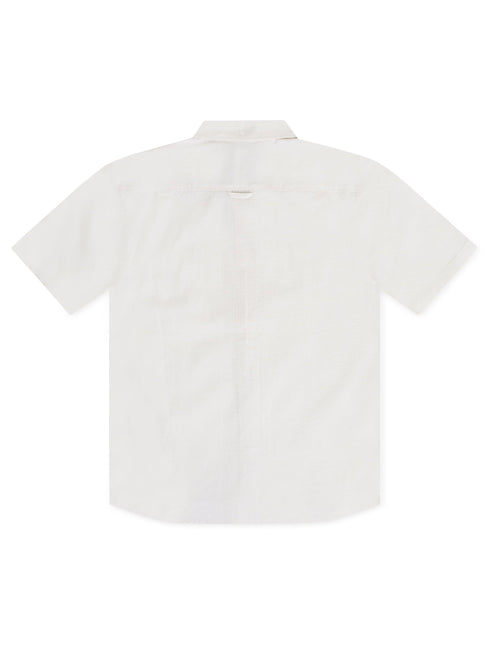 NIKE MENS SEERSUCKER BUTTON DOWN SHIRT - PHANTOM NIKE