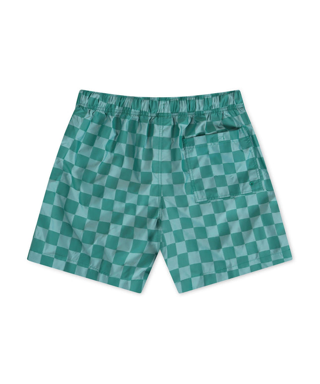 NIKE MENS CLUB SHORTS - CHECKERED GREEN NIKE