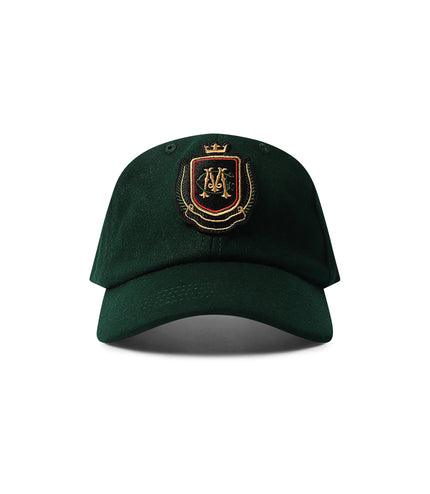 Malbon Crest Dad Hat - Myrtle