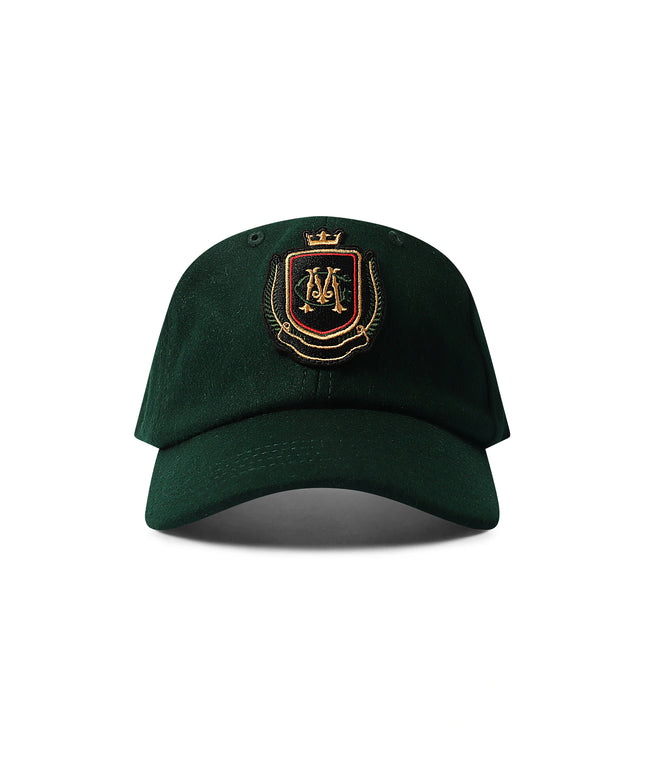 Malbon Crest Dad Hat - Myrtle