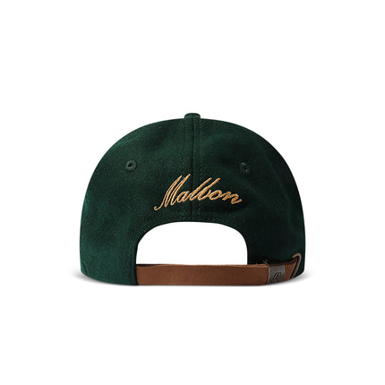 Malbon Crest Dad Hat - Myrtle - denim exchange