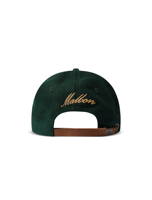 Malbon Crest Dad Hat - Myrtle - denim exchange