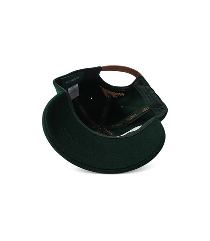 Malbon Crest Dad Hat - Myrtle