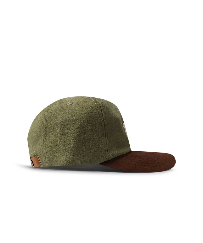 Malbon Script Dad Hat - Olivine