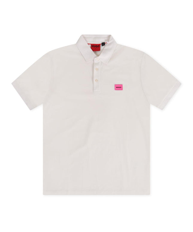 HUGO DERESO POLO - CREAM HUGO