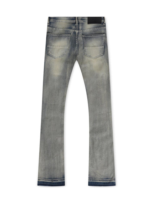 AJENDA STACKED JEANS - LIGHT WASH AJENDA