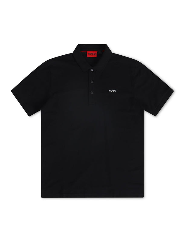 HUGO SLIM FIT DINOS POLO - BLACK HUGO