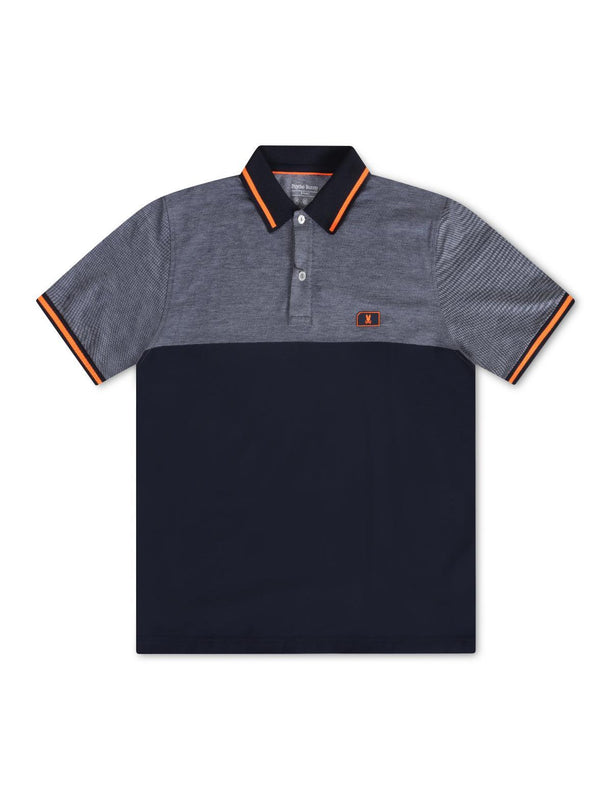 PSYCHO BUNNY SYRACUSE SPORT POLO - NAVY PSYCHO BUNNY