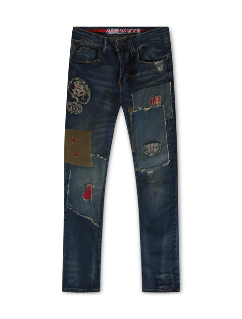 SMUGGLERS MOON INDIGO JEANS - INDIGO SMUGGLERS MOON