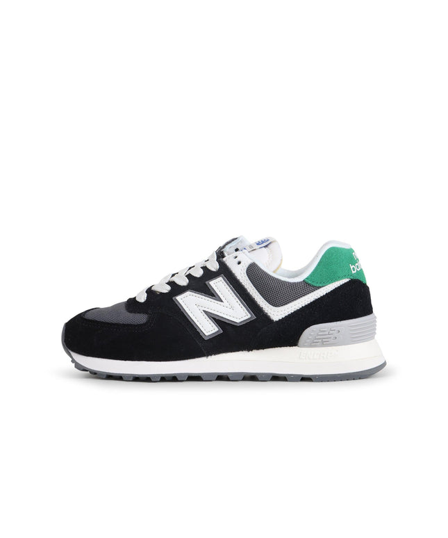 NEW BALANCE WMNS 574 - BLACK/PINE NEW BALANCE