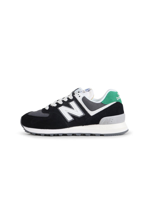 NEW BALANCE WMNS 574 - BLACK/PINE NEW BALANCE