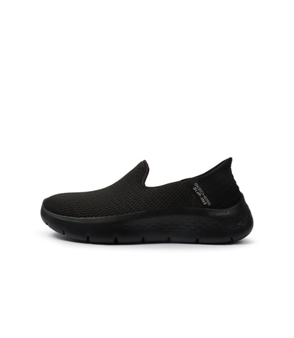 Skechers Womens Walk Flex Shoes - Black