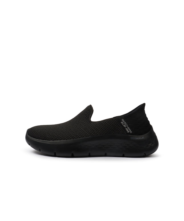 Skechers Womens Walk Flex Shoes - Black