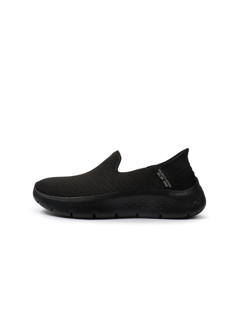 Skechers Womens Walk Flex Shoes - Black - denim exchange