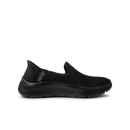 Skechers Womens Walk Flex Shoes - Black - denim exchange
