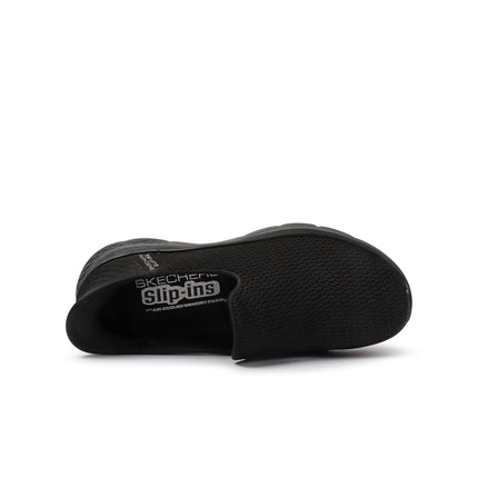 Skechers Womens Walk Flex Shoes - Black - denim exchange