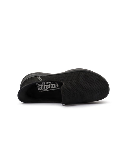 Skechers Womens Walk Flex Shoes - Black