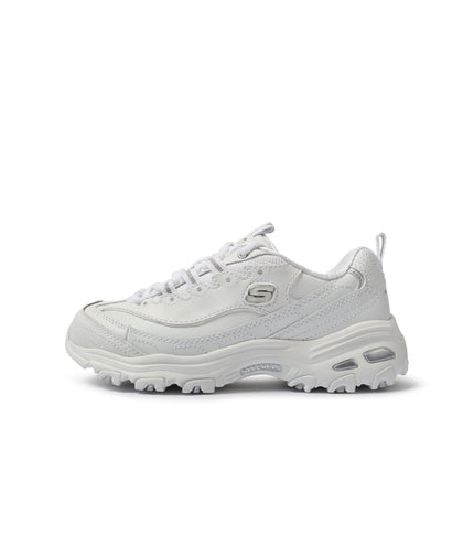 Skechers Womens D'Lites Fresh Start Shoes - White
