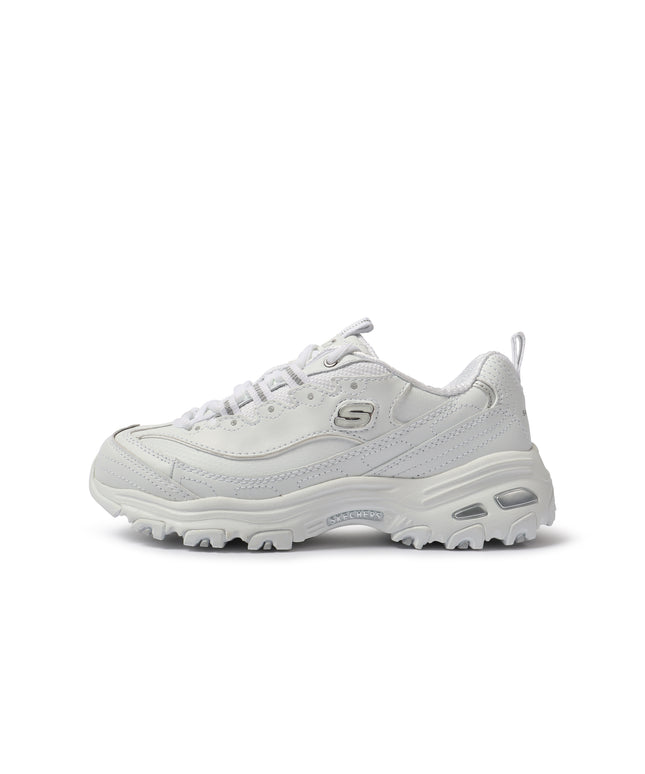 Skechers Womens D'Lites Fresh Start Shoes - White