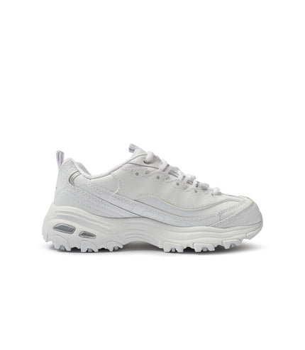 Skechers Womens D'Lites Fresh Start Shoes - White