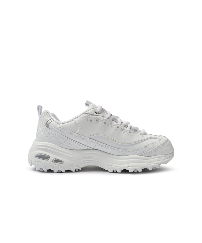 Skechers Womens D'Lites Fresh Start Shoes - White