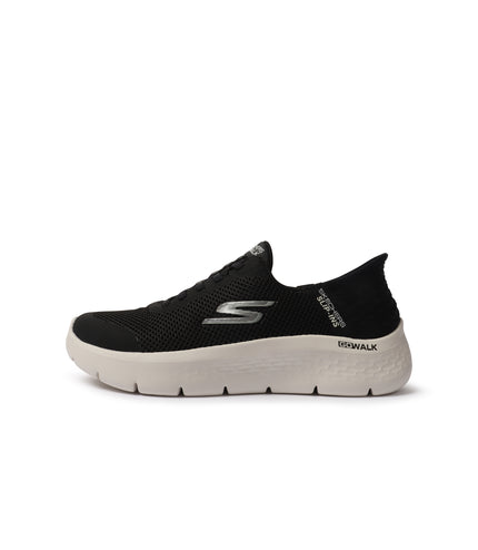 Skechers Womens Go Walk Flex Grand Entry - Black/White