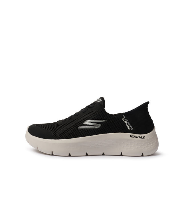 Skechers Womens Go Walk Flex Grand Entry - Black/White