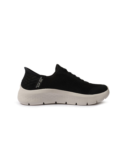 Skechers Womens Go Walk Flex Grand Entry - Black/White