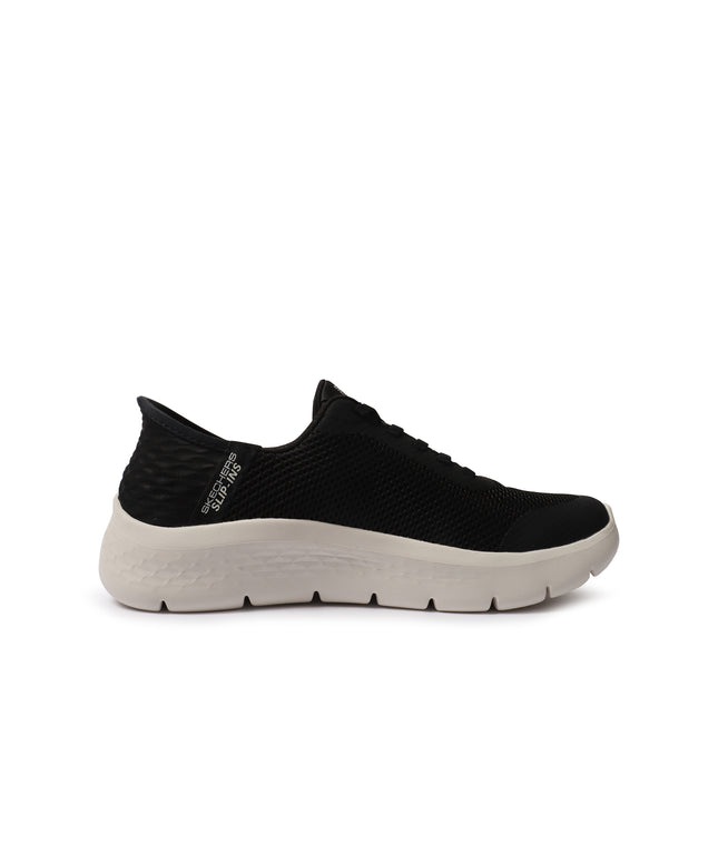 Skechers Womens Go Walk Flex Grand Entry - Black/White