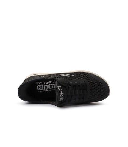 Skechers Womens Go Walk Flex Grand Entry - Black/White