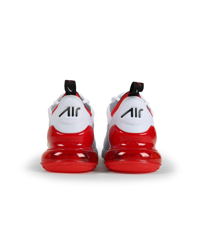 NIKE MENS AIR MAX 270 - WHITE/RED NIKE