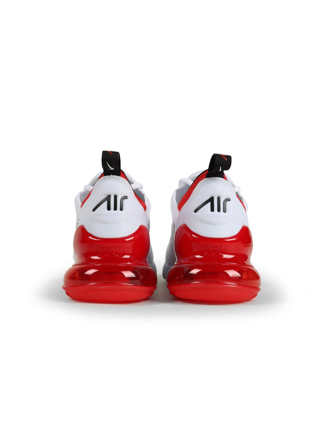 NIKE MENS AIR MAX 270 - WHITE/RED NIKE