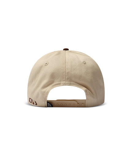 Carte Blanche The Suede Athletic Club Snapback - Cream