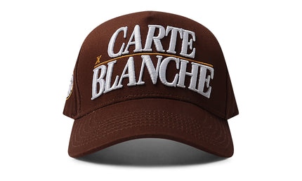 Carte Blanche The Classic Snapback - Chocolate - denim exchange