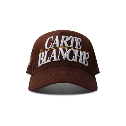 Carte Blanche The Classic Snapback - Chocolate - denim exchange