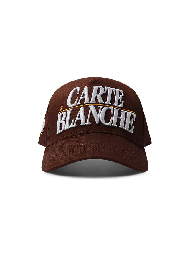 Carte Blanche The Classic Snapback - Chocolate - denim exchange