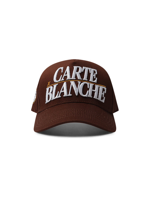Carte Blanche The Classic Snapback - Chocolate - denim exchange