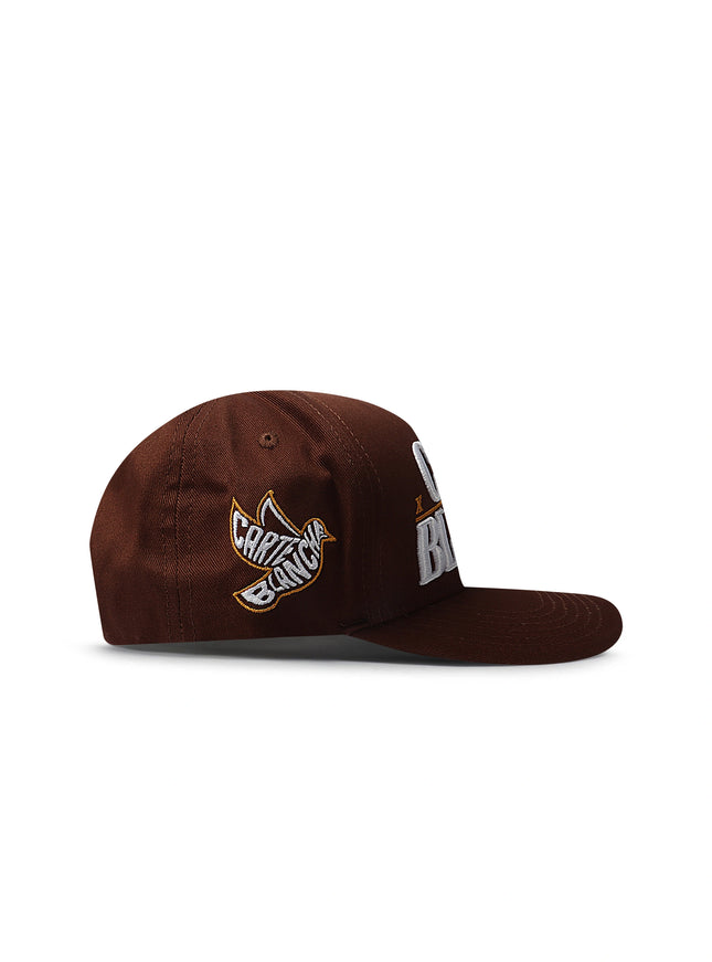 Carte Blanche The Classic Snapback - Chocolate - denim exchange