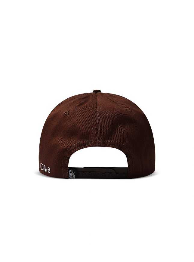 Carte Blanche The Classic Snapback - Chocolate - denim exchange