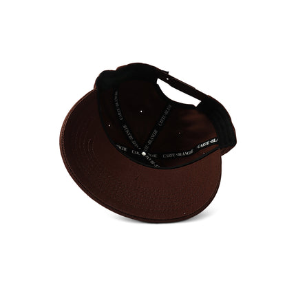 Carte Blanche The Classic Snapback - Chocolate - denim exchange