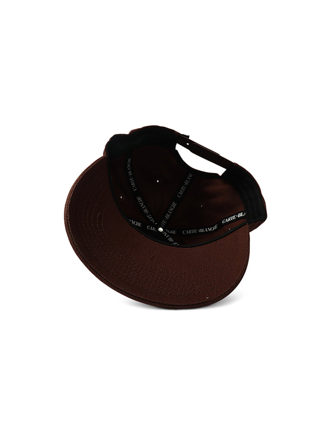 Carte Blanche The Classic Snapback - Chocolate - denim exchange