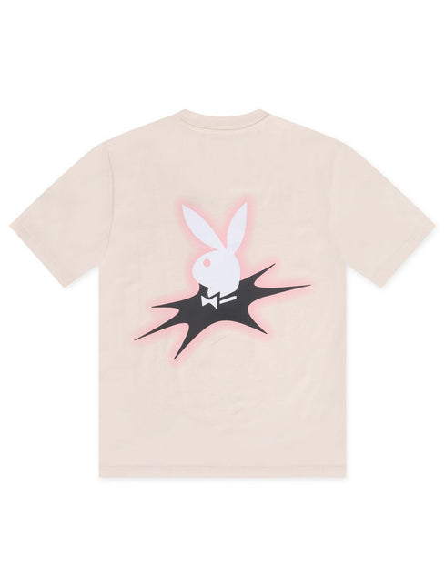 HOMME FEMME ICON TEE - CREAM/PINK HOMME FEMME