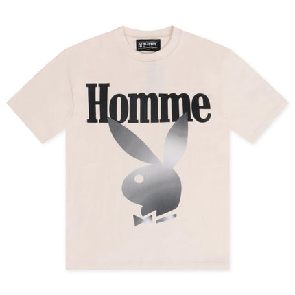 HOMME FEMME TWISTED BUNNY TEE - CREAM HOMME FEMME